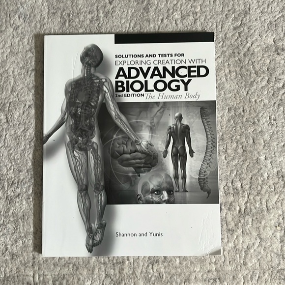 Advanced Biology: The Human Body,Solutions & Test book,2nd edition - Picture 1 of 3